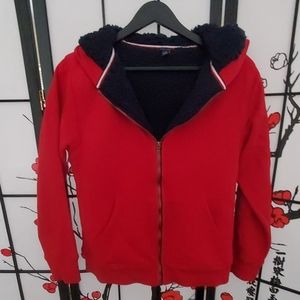 Tommy Hilfiger fleece-lined hoodie
